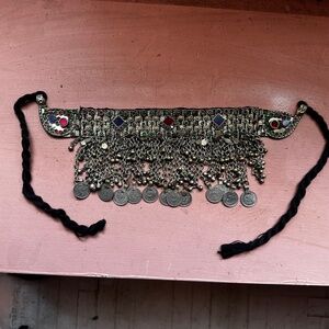 Vintage Kuchi choker necklace.